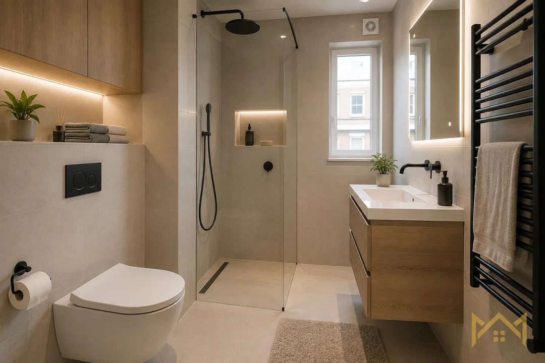 Badkamer renovatie in Amsterdam: goed voorbereid en technisch doordachtEen...