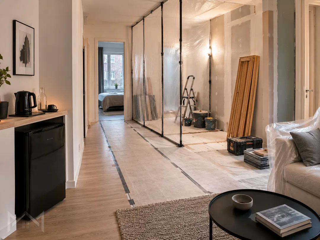 Renovatieoverlast beperken: zo blijft verbouwen beter beheersbaarEen renovatie...