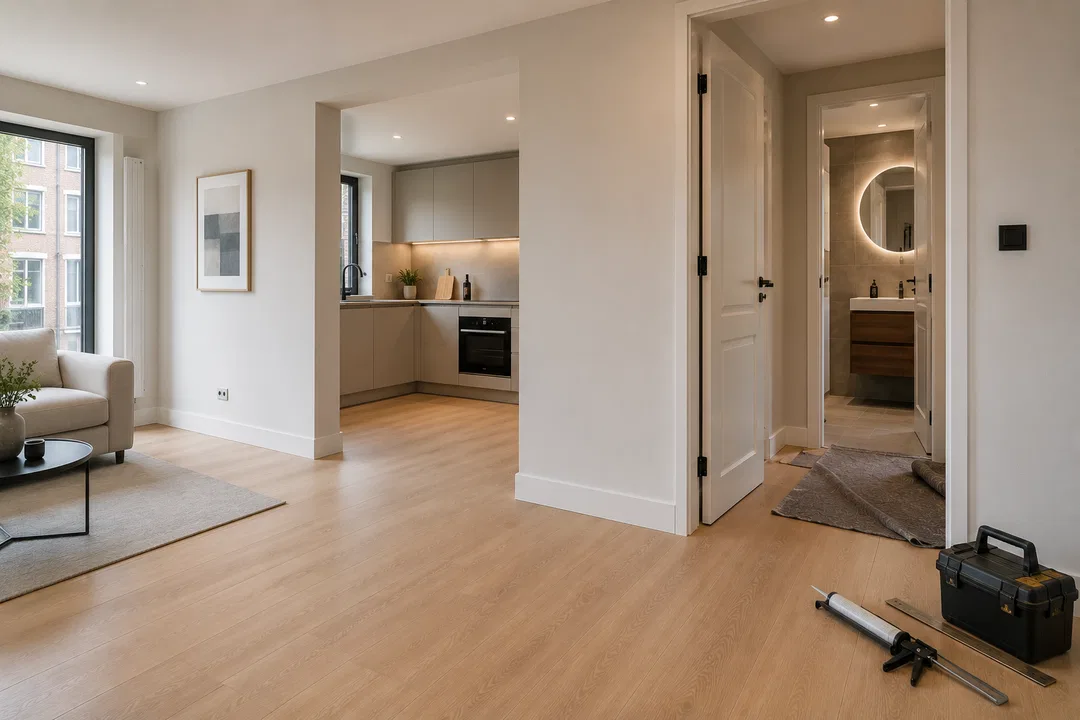 Appartementrenovatie in de Randstad: goed voorbereid verbouwen in een bestaande...