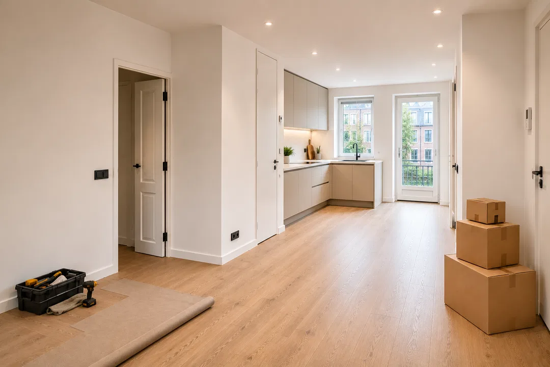 Renovatie vóór de verhuizing: van sleuteloverdracht tot een woning die klaar is...