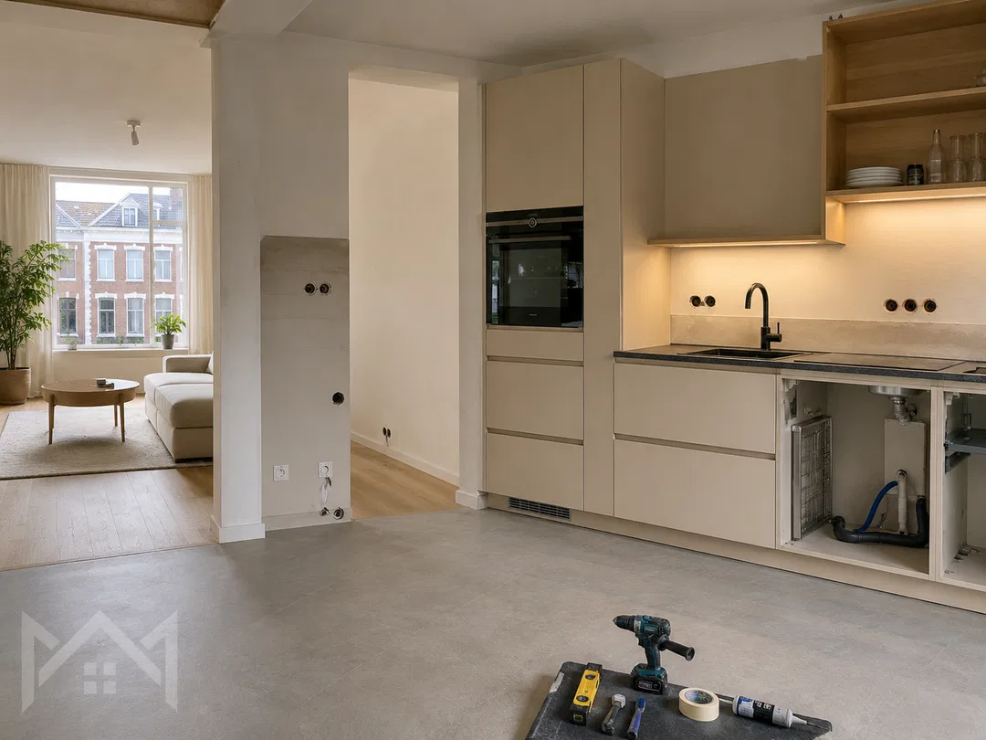 Keukenrenovatie in Utrecht zonder losse eindjes: van technische voorbereiding...
