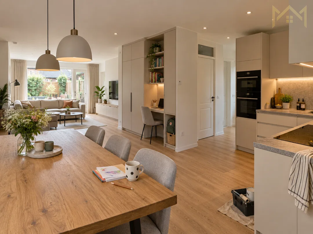 Woningrenovatie voor een gezinswoning: meer rust, ruimte en praktisch...