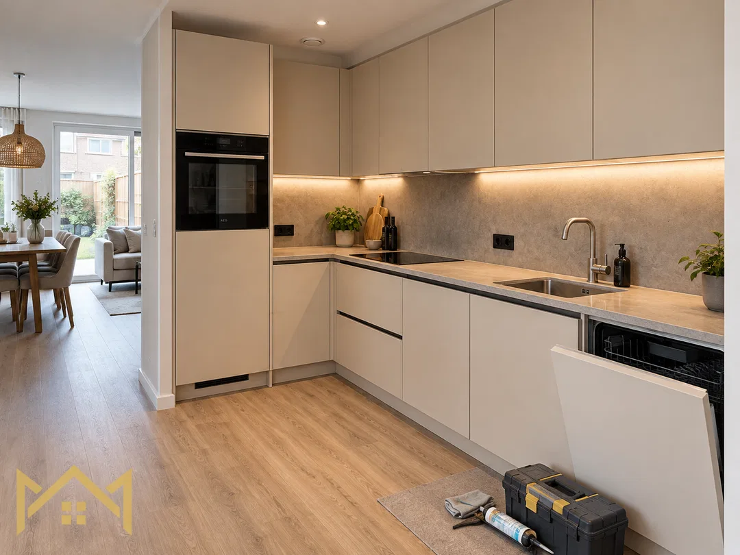 Keukenrenovatie in Almere: één aanspreekpunt van voorbereiding tot oplevering...