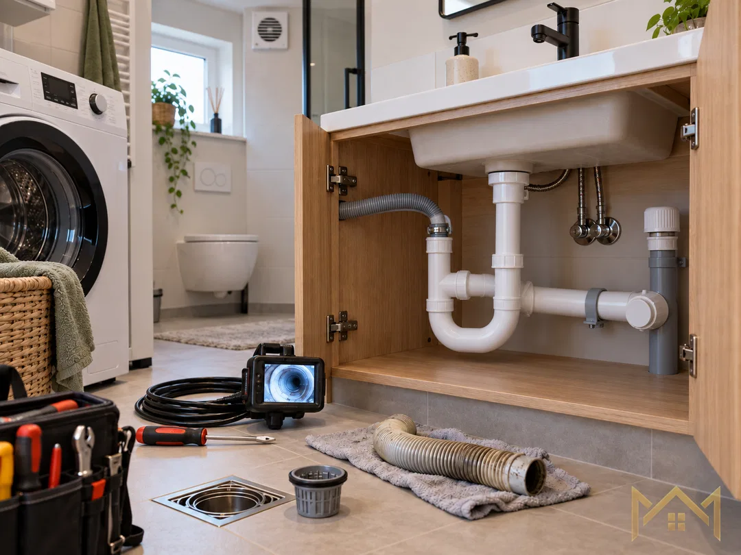 Drain odor: don't mask it, but find out where the sewer air is coming in Sewer...
