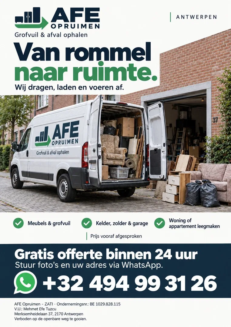 We collect almost all types of waste and unwanted items. From furniture, bulky...
