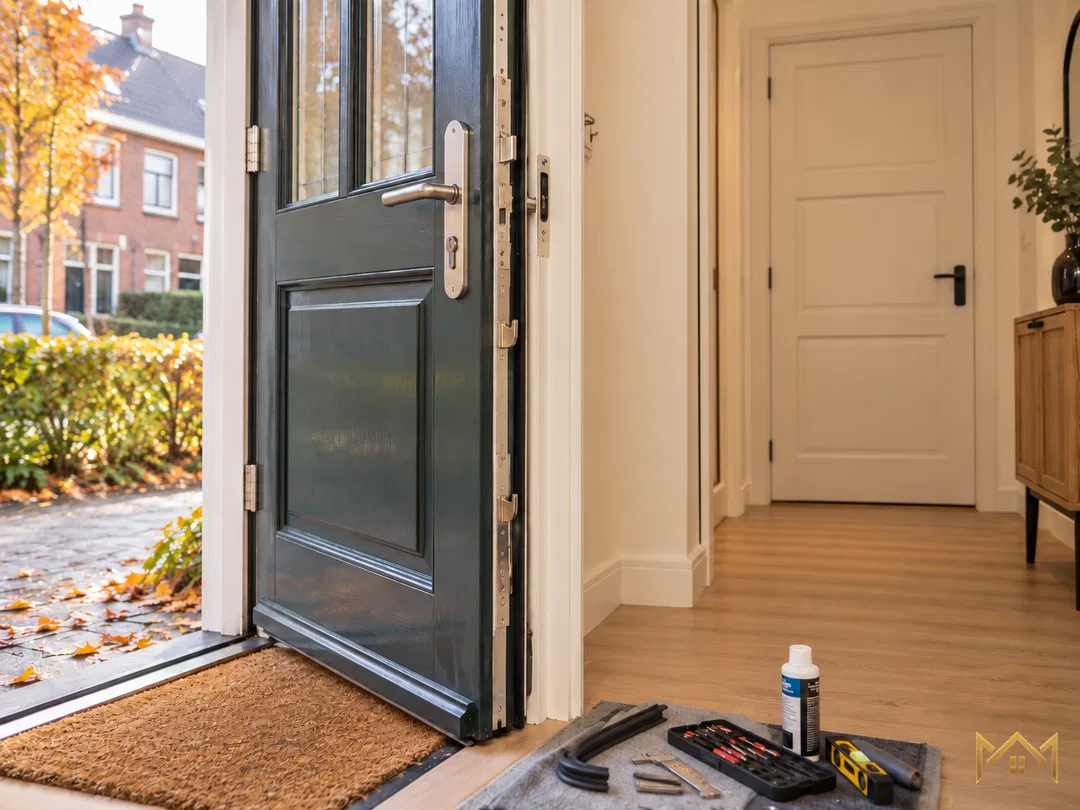Door sticking or lock turning difficult? Maintenance and adjustment before...
